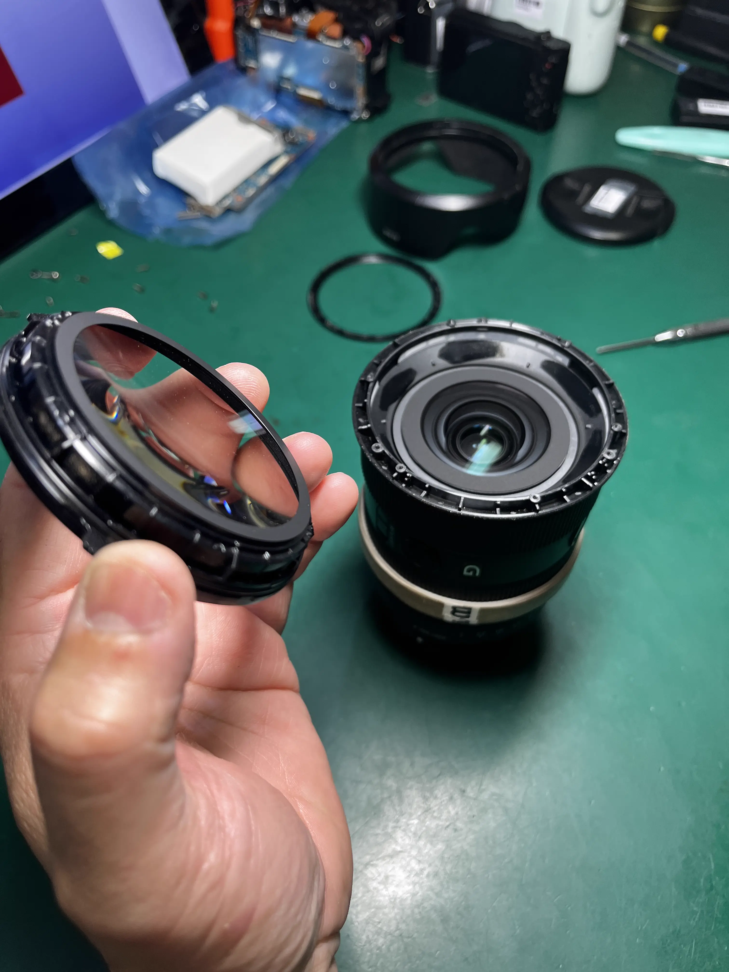 Reparación de Ópticas y Lentes